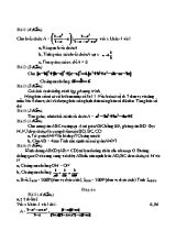 Đề thi thử môn Toán lớp 8